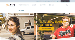 Desktop Screenshot of aifs.de